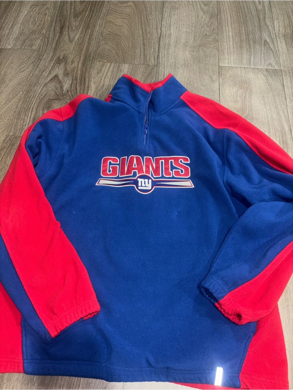 Vintage NY Giants Quater zip